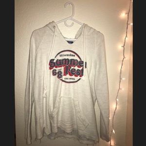 Vintage look summerfest hoodie sweatshirt